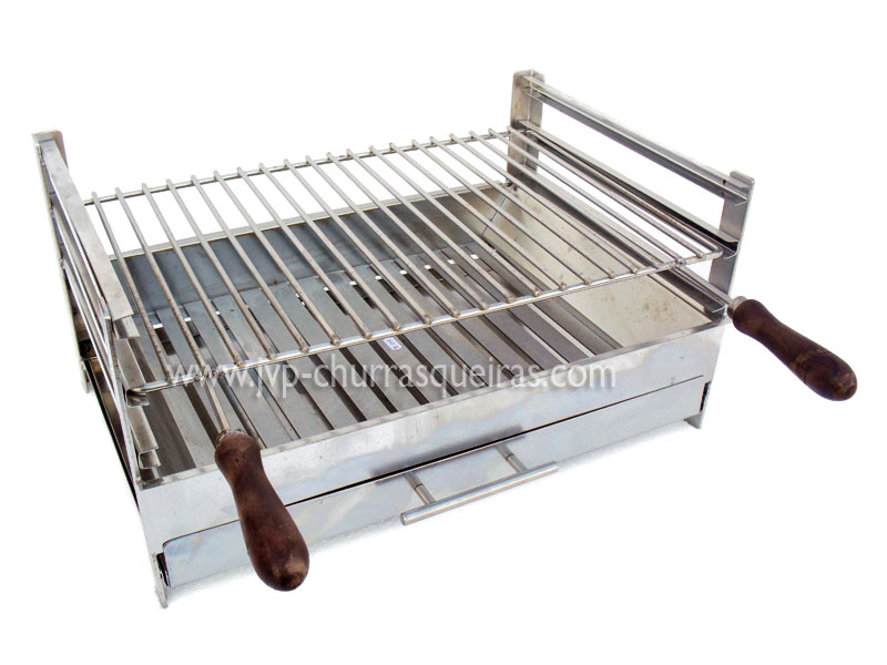 Grille inox 60 x 40 cm