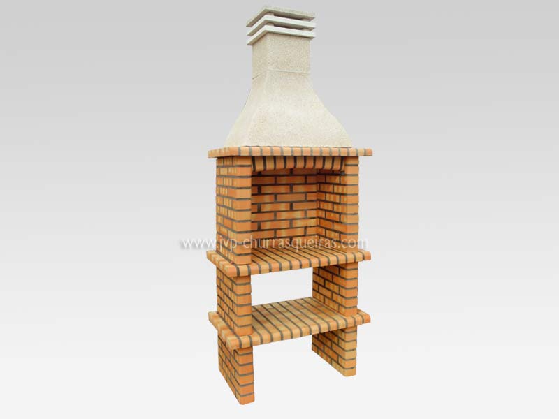 BBQ Grill 203, Manufacture Barbecue Grill, BBQ in refractory bricks, Brick barbecues Grill, Outdoor Barbecue Grill, Brick barbecue grill, Garden barbecue grills, charcoal grill, Barbecue Grill, Churrasqueiras, bbq with bricks, Barbecue and Pizza Oven